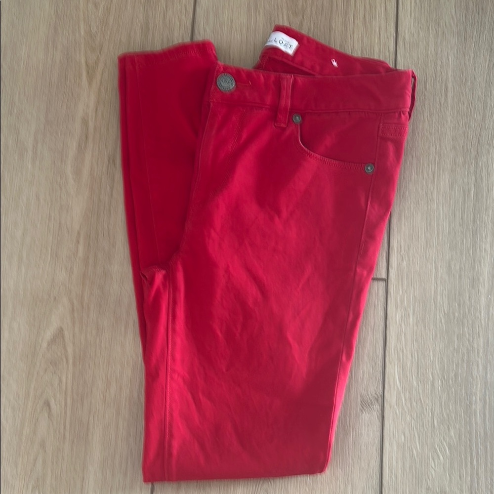 Loft Red Legging Jean